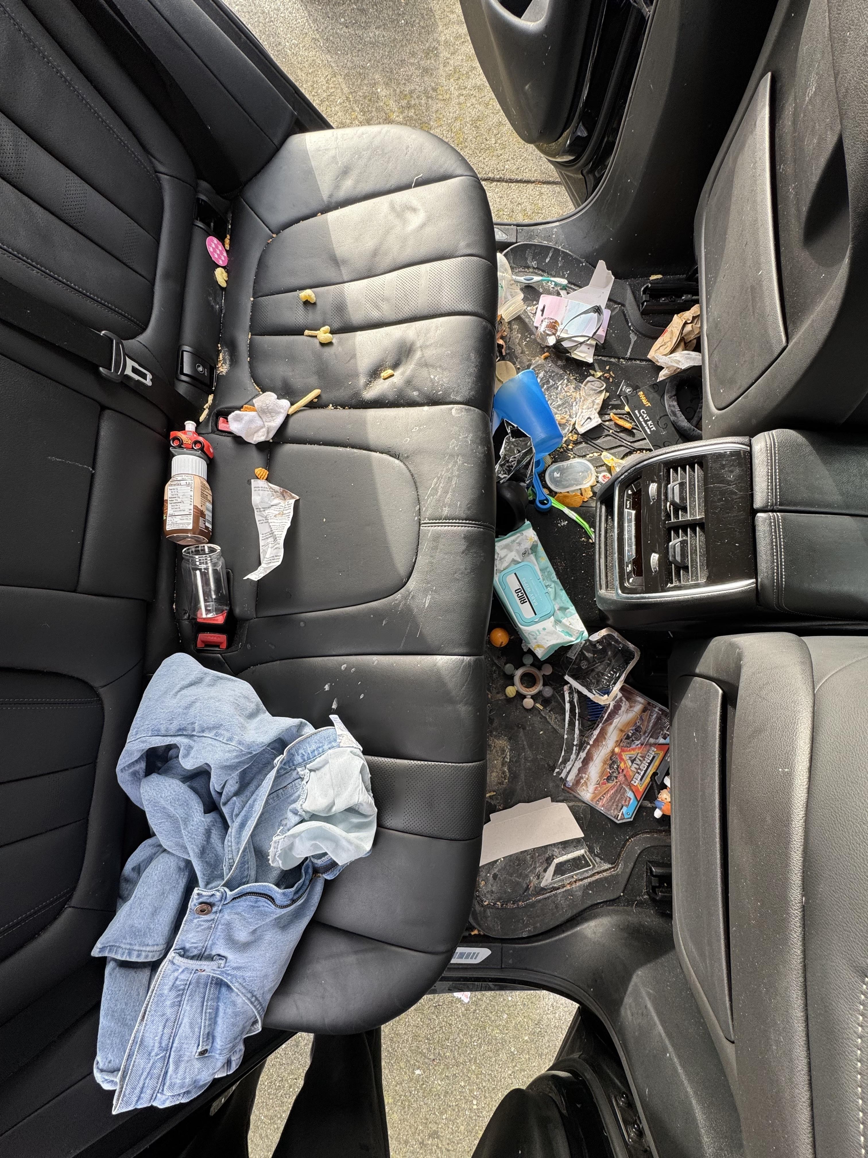 SUV Interior Revival - Before